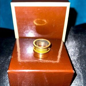 COACH EST 1941 RING / VINTAGE